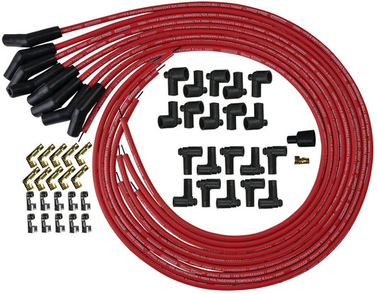 Moroso Blue Max Ignition Wire Set Red 73214