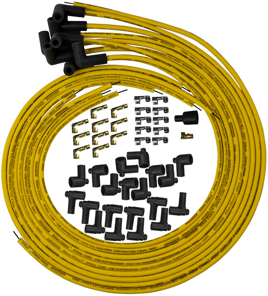 Moroso Blue Max Ignition Wire Set Yellow 73217