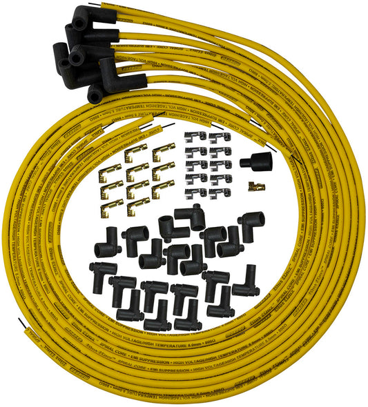 Moroso Blue Max Ignition Wire Set Yellow 73217