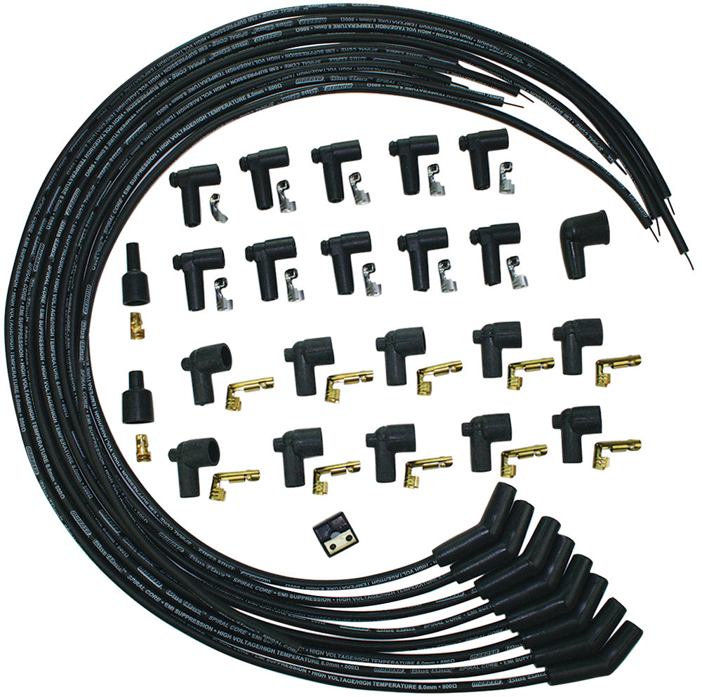 Moroso Blue Max Ignition Wire Set Black 73233