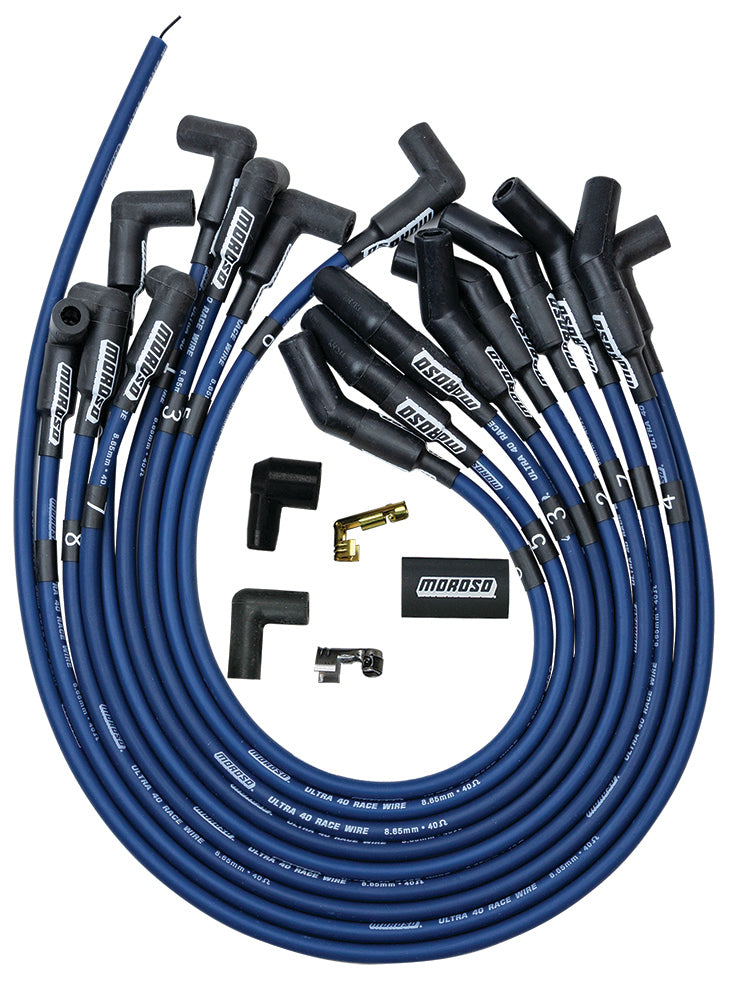 Moroso Ultra 40 Plug Wire Set Ford 289/302 73675