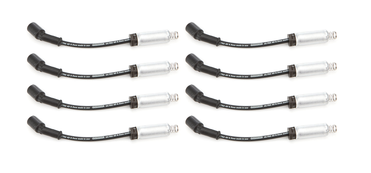 Moroso Ultra 40 Wire Set 8.5mm GM LS/LT 9.75 Black 73744