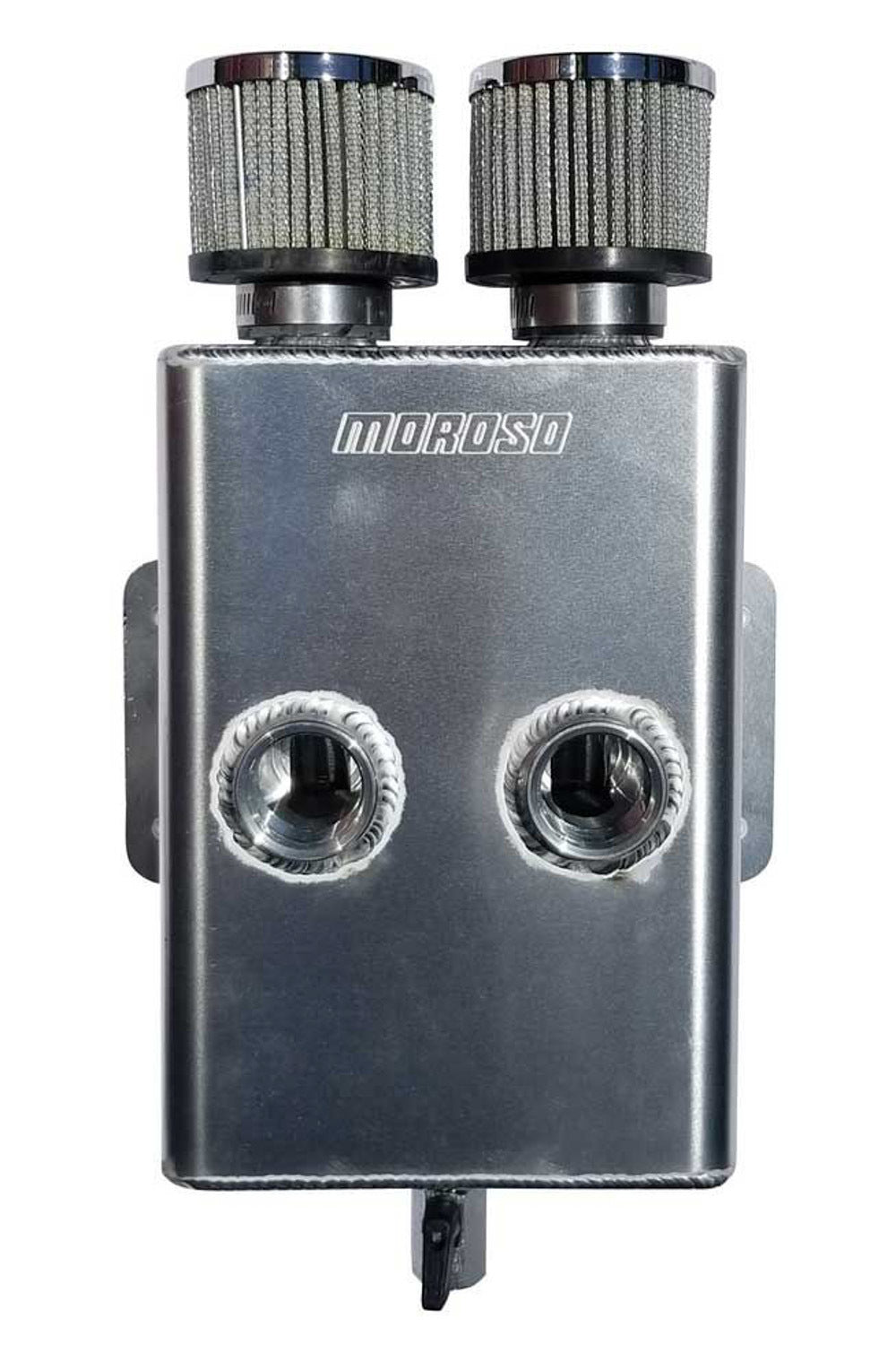 Moroso Breather Tank w/2 16an ORB Inlets w/2 Breathers 85391