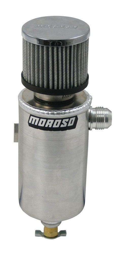 Moroso Aluminum Breather Tank w/-12an Fitting 85461