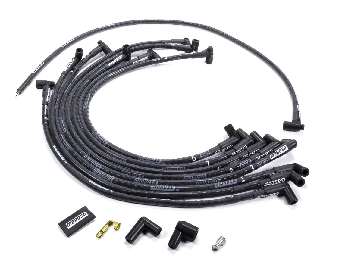 Moroso Mag-Tune Plug Wire Set SBC 90 Degree HEI 9762M