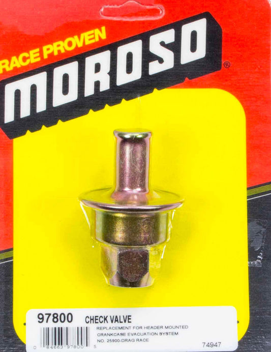 Moroso Check Valve Hdr Collecto 97800