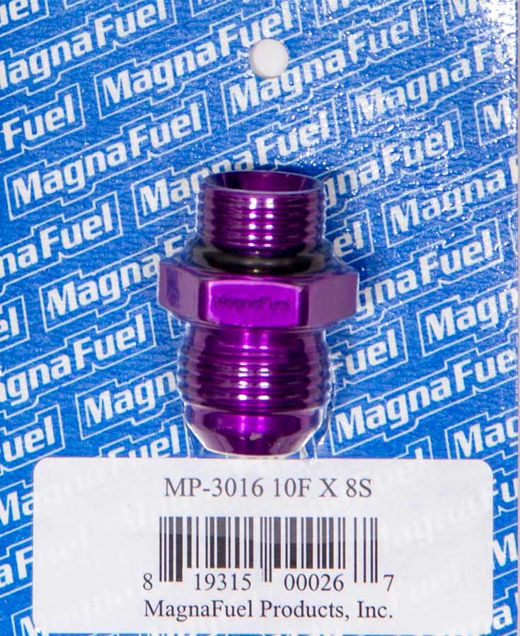 MagnaFuel #10 to #8 O-Ring Male Adapter Fitting MP-3016