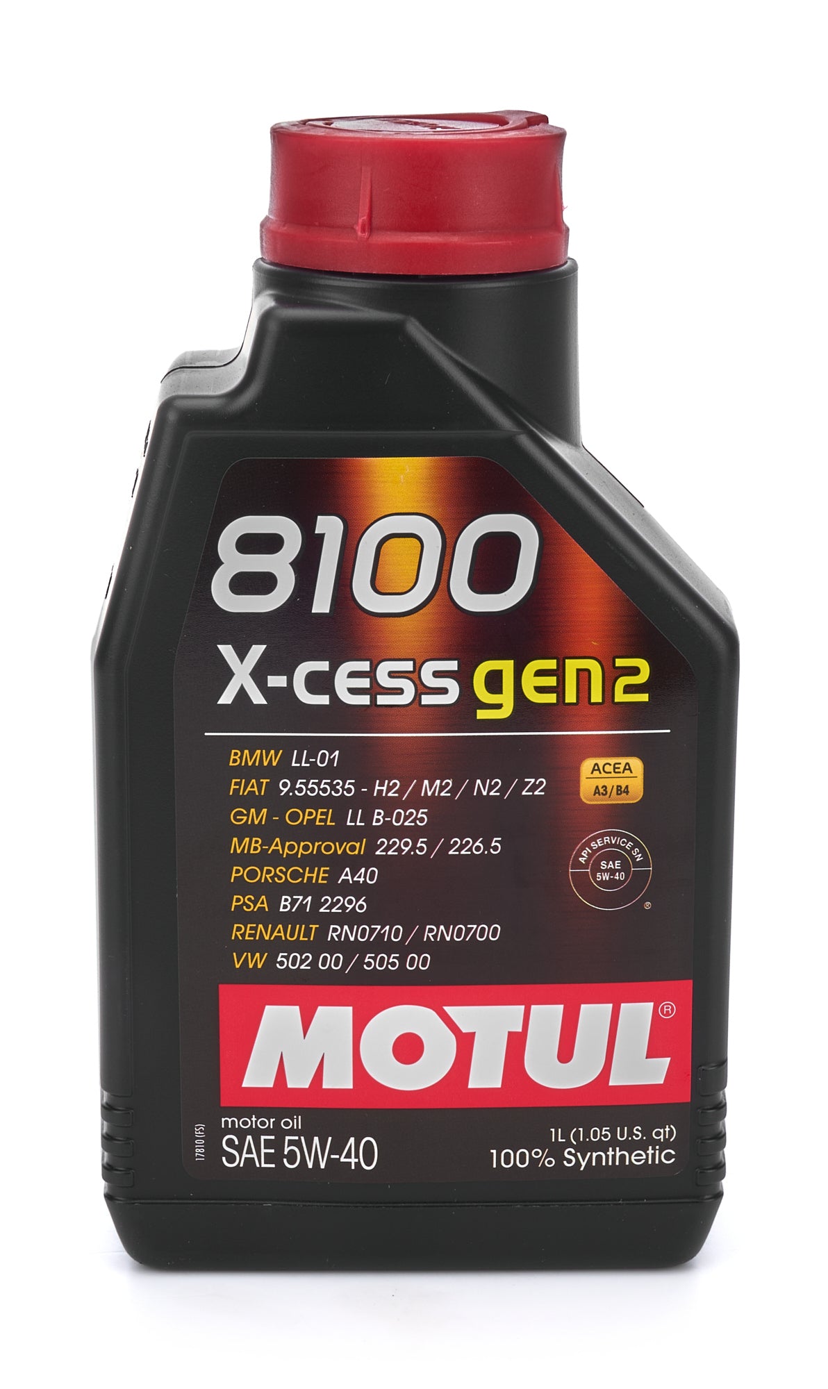 Motul 8100 X-Cess 5w40 110904
