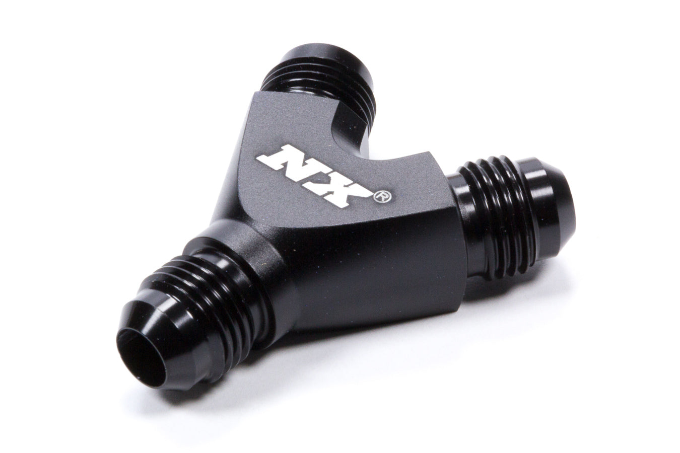 Nitrous Express 16386 Billet Y-Fitting Black 6x6x6