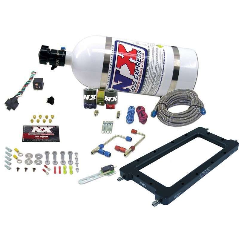 Nitrous Express 20940-10 EFI Hi-Ram Plate System w/10lb Bottle