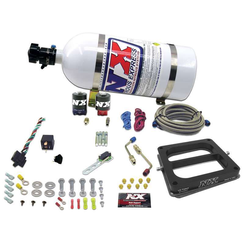 Nitrous Express 50070-10 Pro Power Nitrous Plate Kit 100-500hp Dominator