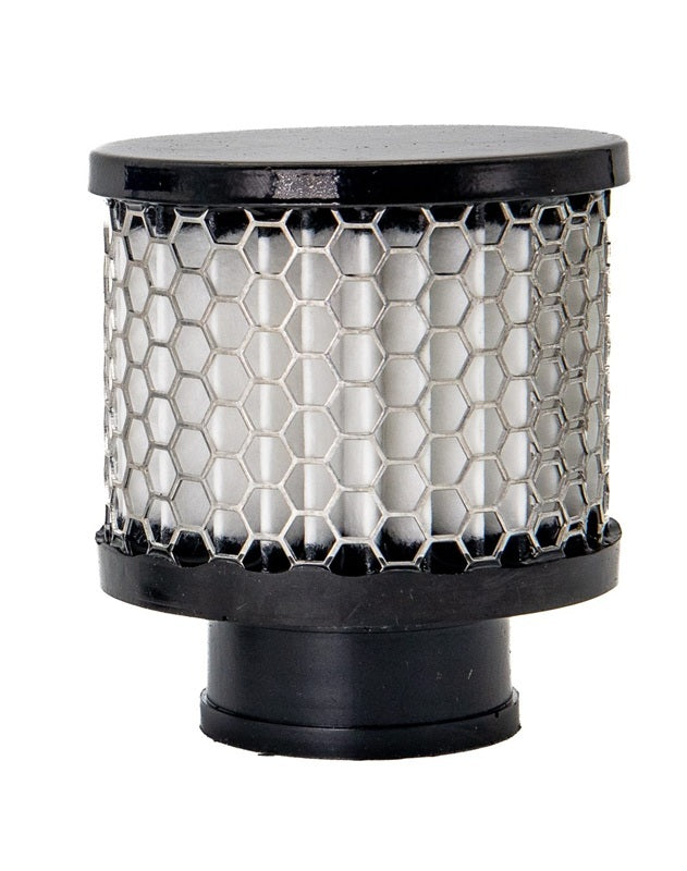 OTR Engine Breather Clamp-On 1.50″ - Black End Cap