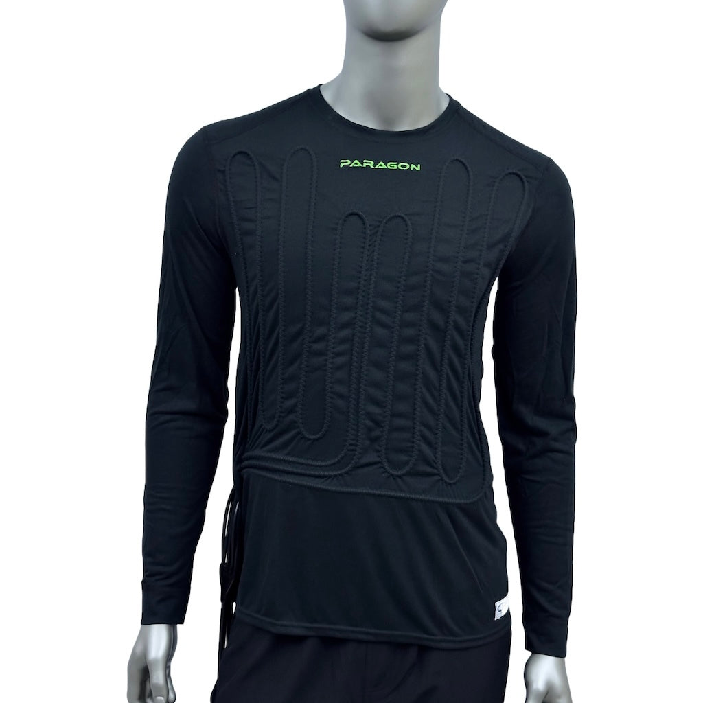 Paragon Ignite Cooling Shirt Long Sleeve SFI Right Side Exit (Black)