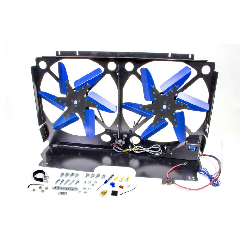 Perma-Cool 88-98 P/U Dual 16" Electric Fans 19514