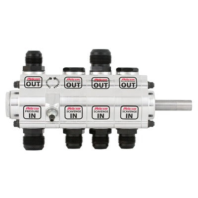 Peterson Fluid Oil Pump 4 Stage R/S w/Rear Drive Drag 04-4074