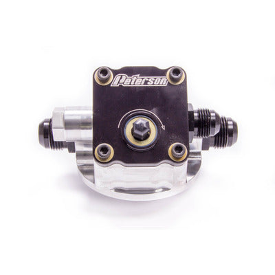 Peterson Fluid Engine Primer Oil Filter Mount 10AN Chevy R to L 09-1503