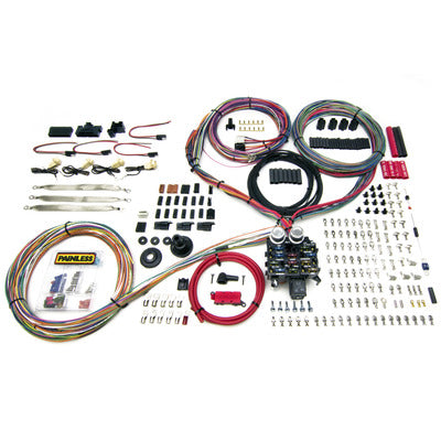 23-Circuit Pro Series Harness Kit, Key In Dash, Grommet Firewall Pass-Through