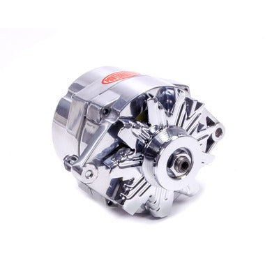 Powermaster Polished 100 Amp Delco Alternator 27294