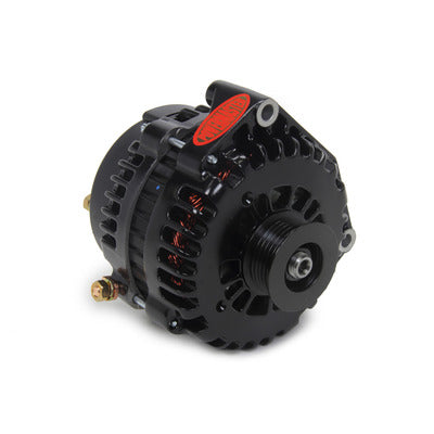 Powermaster Alternator 220 Amp GM 6-Groove Black 582378