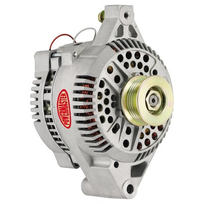 Powermaster Ford 140 Amp Alternator 1-Wire 6-Groove Serp. 77611