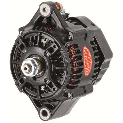 Powermaster Denso Race Alternator 150 Amp 12 Volt Black 8142