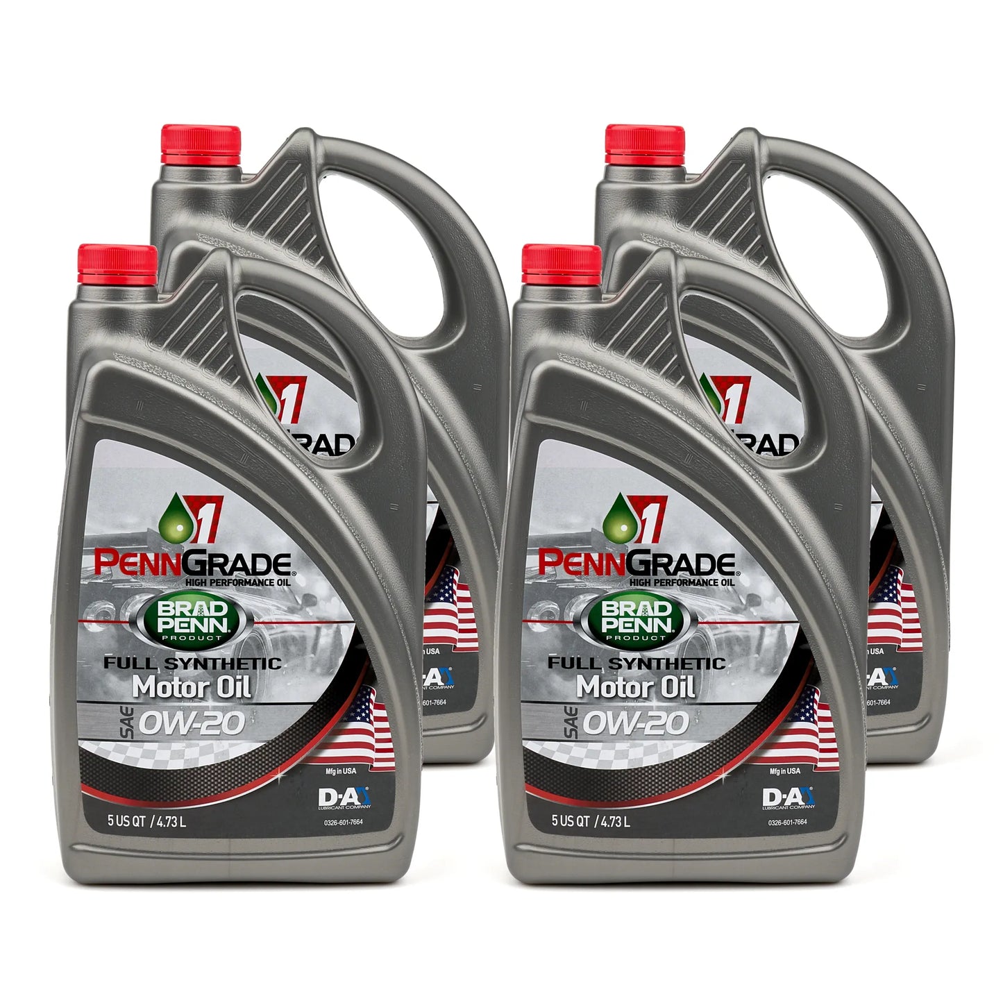 PennGrade Motor Oil 0W-20 (5 Qt), Case of 4
