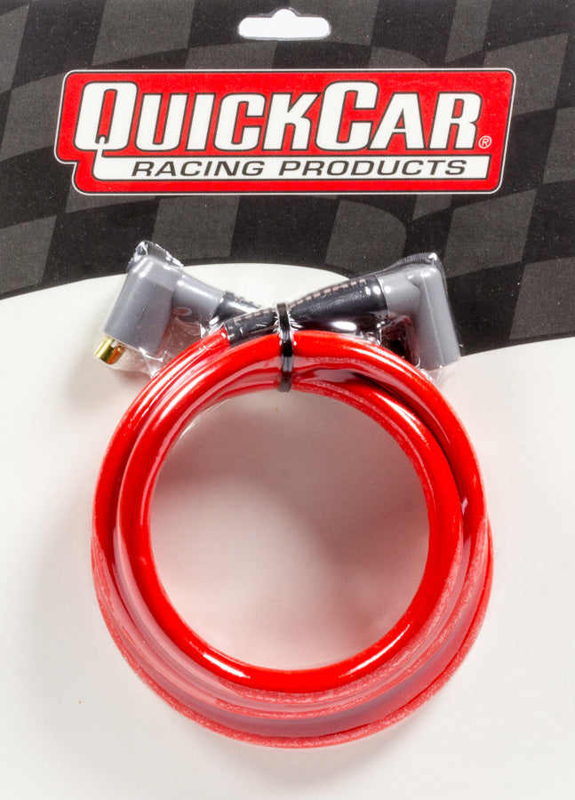 QuickCar Coil Wire - Red 48" HEI/Socket 40-485