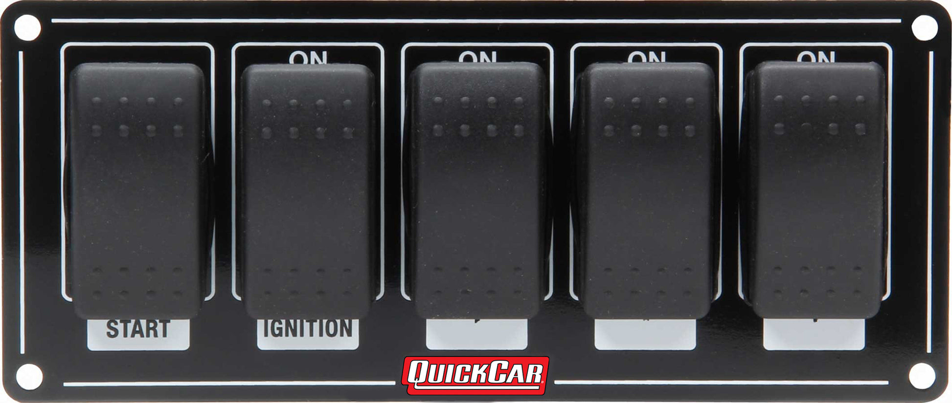 QuickCar Ignition Panel w/Rocker Switches 52-865