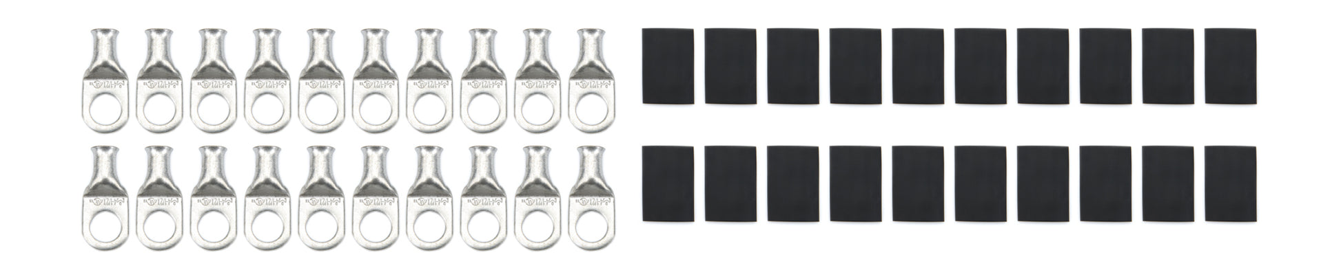 QuickCar Ring Terminal 1/2" 4 Gauge w/Heat Shrink (20pk) 57-535-20