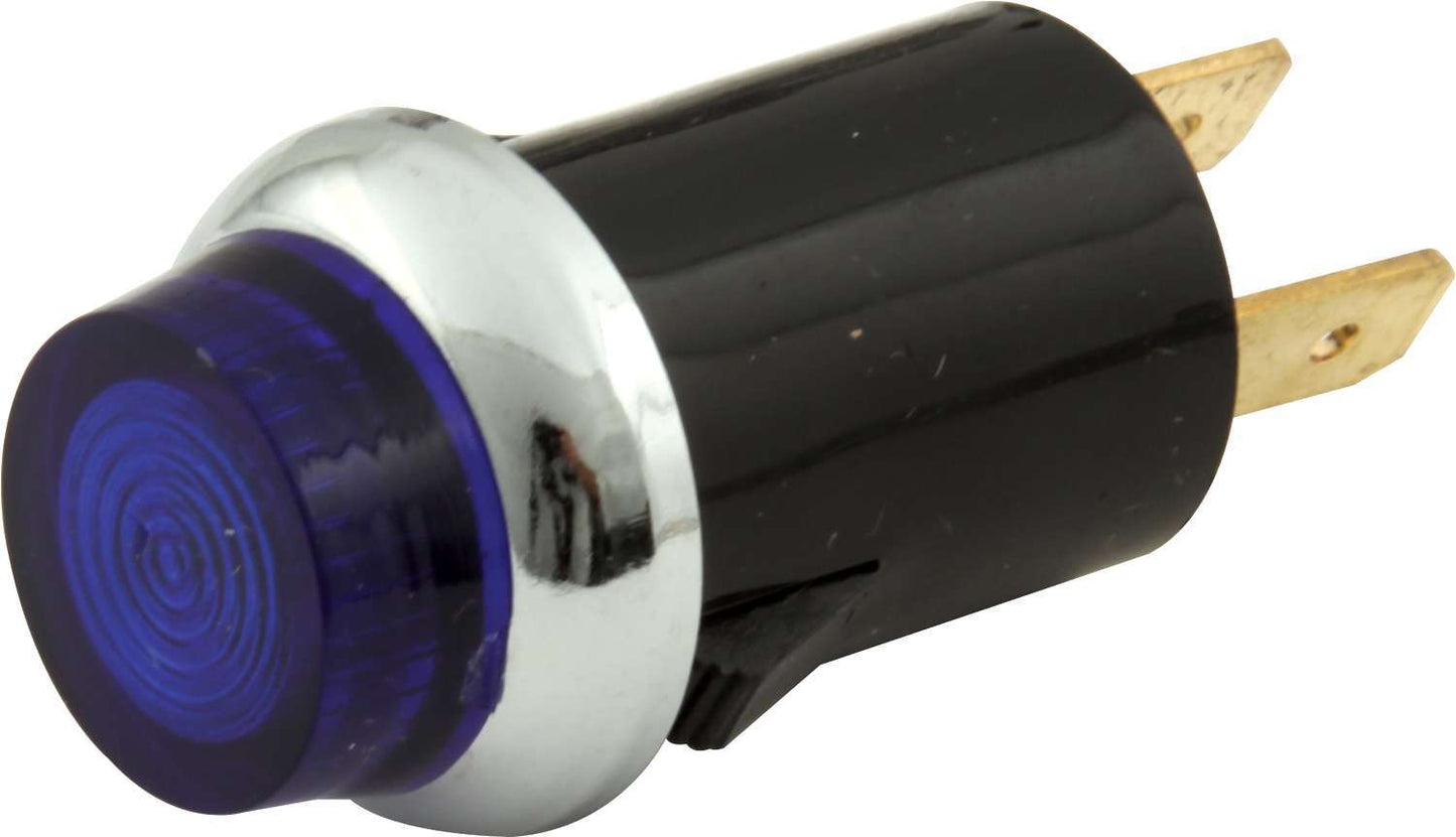 QuickCar Warning Light 3/4" Blue Carded 61-702
