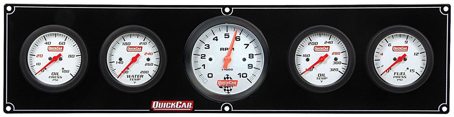 QuickCar Extreme 4-1 OP/WT/OT/FP w/3" Tach 61-77513