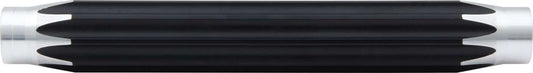 QuickCar 5/8 Aluminum Scalloped Tube 8" 62-080
