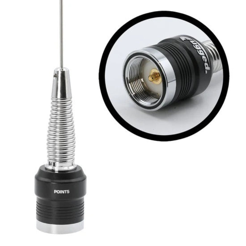 Rugged Radios Antenna GMRS & UHF Whip POINT5