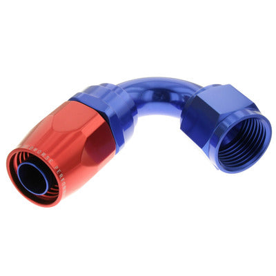 Redhorse 1120-Series 120-Degree Female Hose End (Blue/Red)