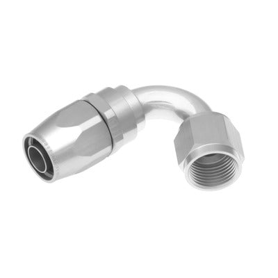 Redhorse 1120-Series 120-Degree Swivel-Seal Female Hose End (Silver)