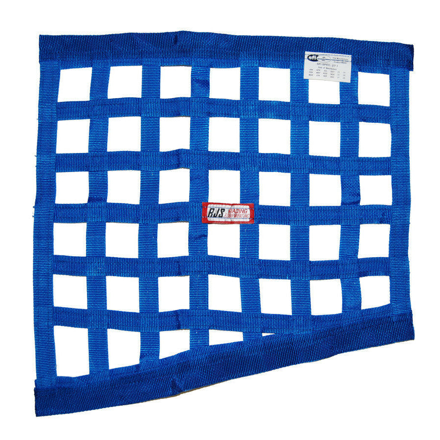RJS Angled Drag Window Net (Blue)