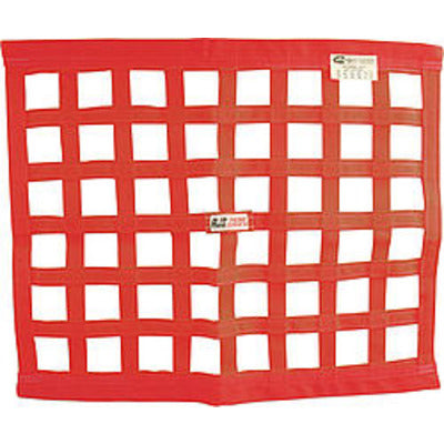 RJS Square Window Net 24x24" SFI (Red)