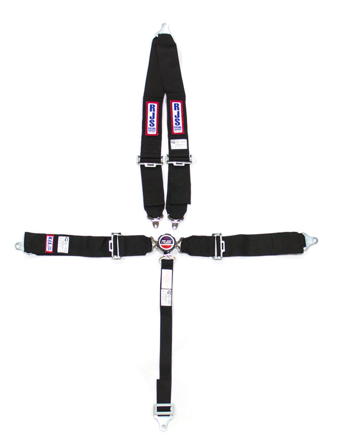 RJS 5-Point Quick-Release Camlock Harness 2" Sub (Black)