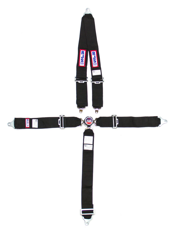 RJS 5-Point Quick-Release Camlock Harness 3" Sub (Black)