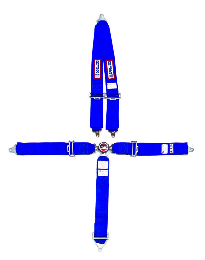 RJS 5-Point Quick-Release Camlock Harness 3" Sub (Blue)