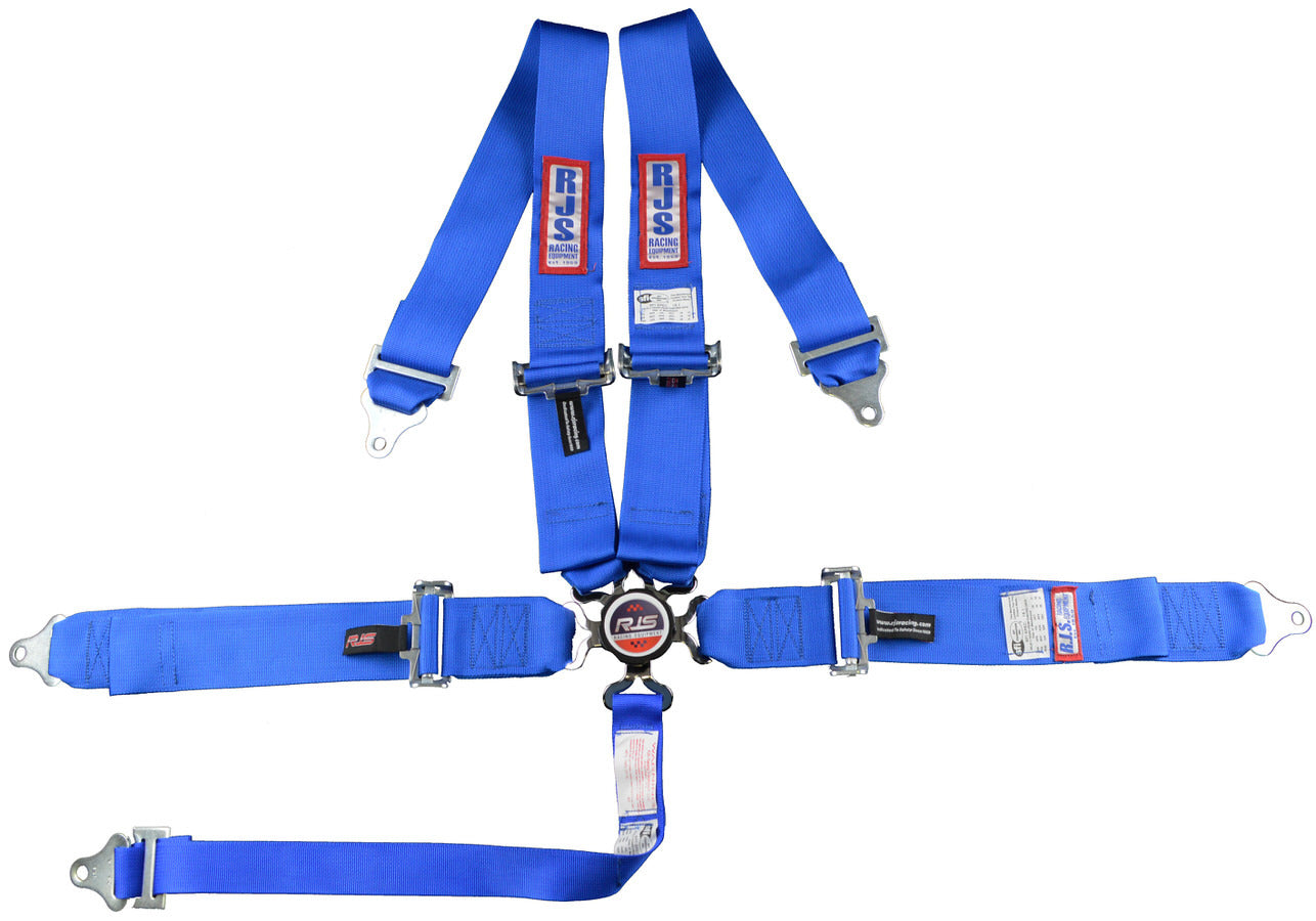 RJS 5-Point Camlock Harness SFI 16.1 (Blue)