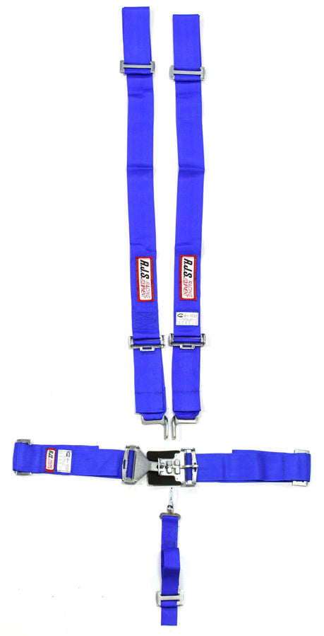 RJS 5-Point Individual Shoulder Mount Harness 2" Sub (Blue)