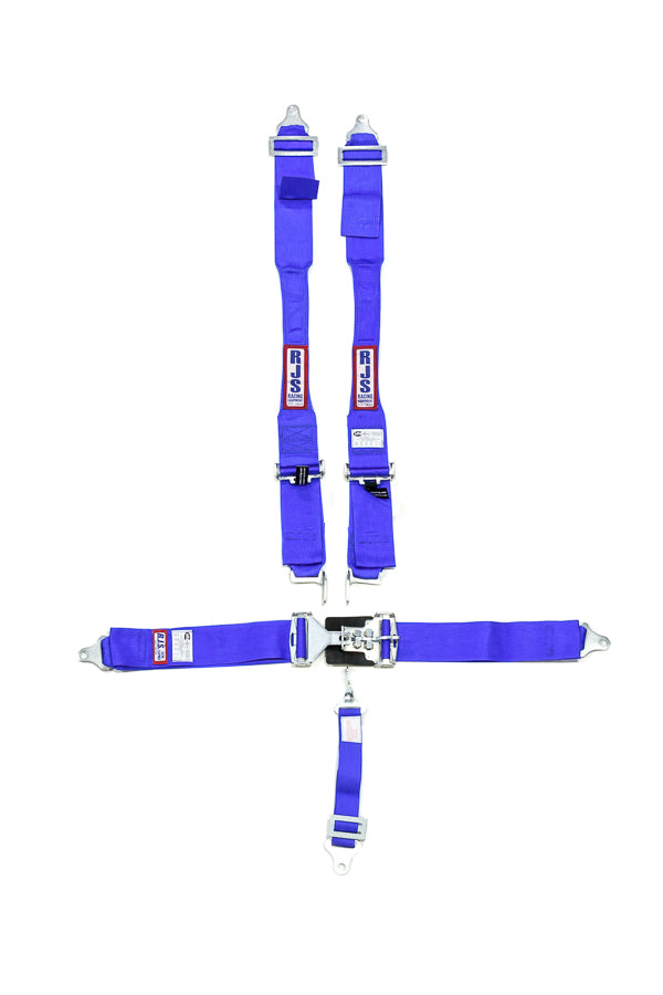 RJS 5-Point HANS-Compatible Harness (Blue)