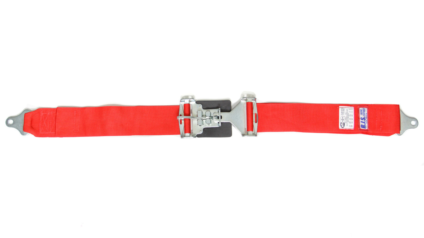 RJS Lap Belts 3" (Red)