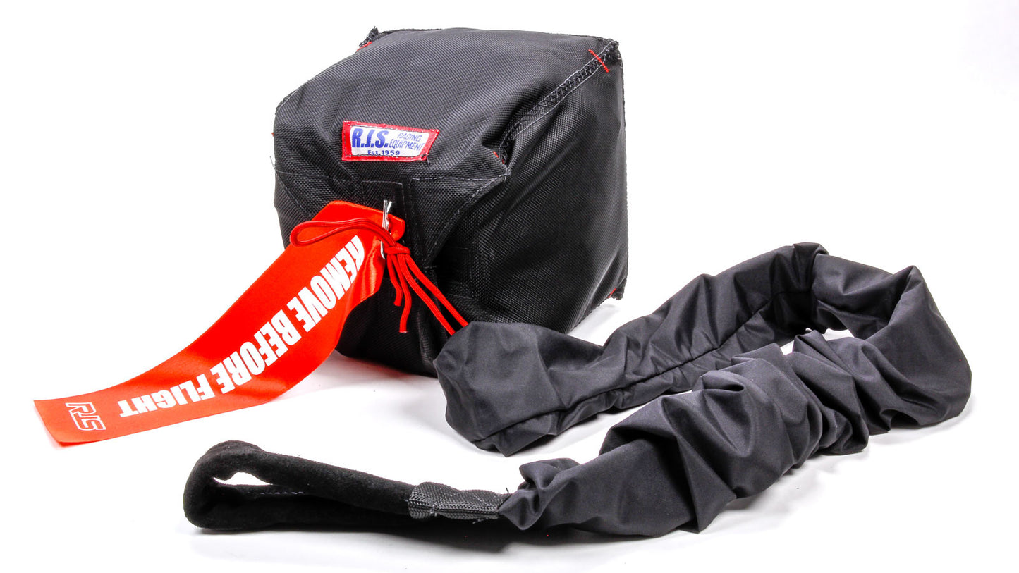 RJS Qualifier Chute w/Nylon Bag and Pilot (Black)