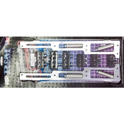 R&M Spark Plug Wire Loom BBC Satin Vertical Style 1102-90-S