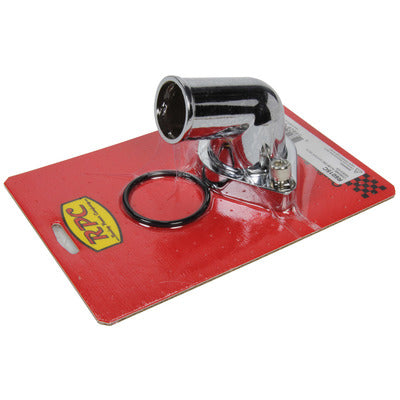 Racing Power Chrome Aluminum SB Chevy Water Neck 75-Degree R6015C