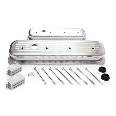 Racing Power SBC Aluminum Short Center Bolt V/C Milled Polished R6037