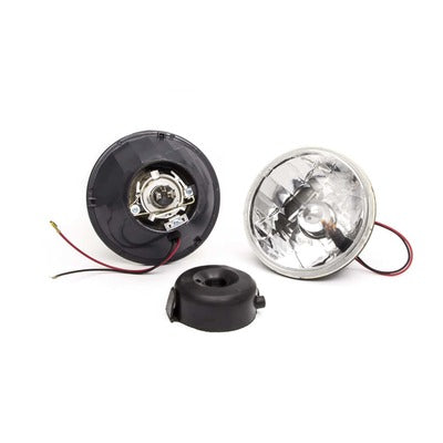 Racing Power 5.75" Headlight w/H4 Bulb and Turn Signal R7400