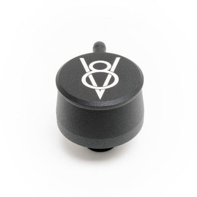 Racing Power Valve Cover Breather V8 Logo Black R8340